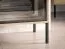 Sideboard | Farbe: Eiche Lindberg | inkl. LED-Beleuchtung | 3 Schubladen | Push-to-open Funktion | 160 x 40 x 86 cm | 4 Fächer | Kommode | 1 Glastür mit Aluminiumrahmen