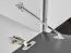 Wohnwand Bjordal 25, Farbe: Eiche Grafit / Grau - Abmessungen: 180 x 250 x 35 cm (H x B x T), mit Push-to-open Funktion