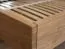 Doppelbett Cortinadal 02 Eiche massiv geölt - Liegefläche: 160 x 200 cm (B x L)