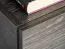 Wohnwand Bjordal 25, Farbe: Eiche Grafit / Grau - Abmessungen: 180 x 250 x 35 cm (H x B x T), mit Push-to-open Funktion