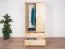 Kleiderschrank Kiefer 80 cm breit