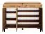 Kommode Pandrup 14, Farbe: Eiche - Abmessungen: 94 x 120 x 34 cm (H x B x T), mit 3 Türen, 2 Schubladen und 7 Fächern