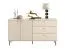 Wohnzimmer Komplett - Set C Petkula, 5-teilig, Farbe: Beige hell