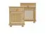 Nachttisch Natur 55x42x35 (HxBxT) Kiefer massiv Abbildung