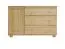 Sideboard, Kommode - Farbe: Natur, Breite: 118 cm Abbildung