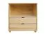 Bücherregal - 100 cm breit, Kiefer Holz-Massiv, Farbe: Natur Abbildung