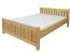 Bett Kiefer 180 x 200 cm Natur Abbildung