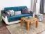 Couchtisch Eiche Massivholz Farbe: Natur 45x65x65 cm Wohnzimmermöbel Wohnzimmereinrichtung Abbildung