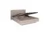 Bettgestell MDF 160 x 200 cm Eiche Abbildung