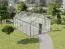 Gewächshaus Chicoree XL12, HKP 6 mm, Grundfläche: 12,5 m² - Abmessungen: 430 x 290 cm (L x B)