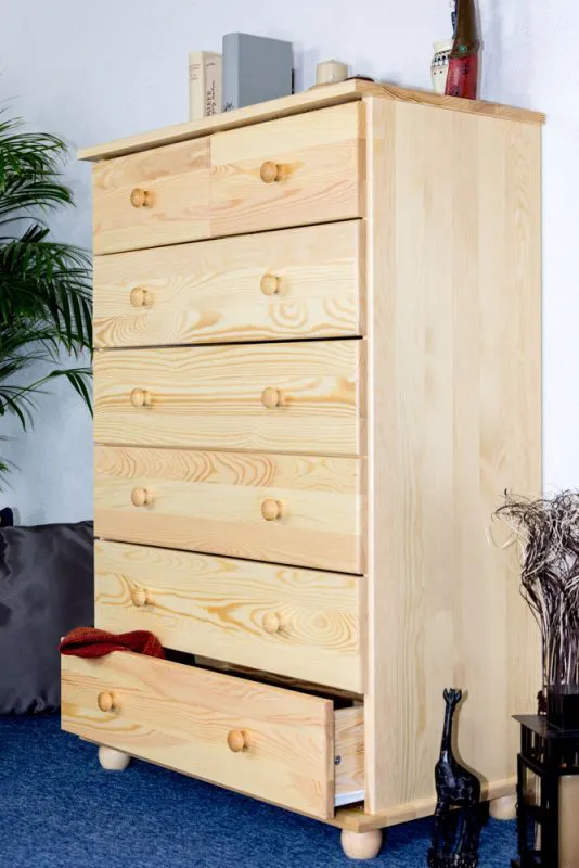 Kommode Kiefer natur Schublade