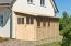 Gartenhaus naturbelassen, Grundfläche: 8m²