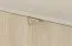 Regal mit genügend Stauraum Crewe 11, Farbe: Beige / Eiche - Abmessungen: 160 x 80 x 38 cm (H x B x T)