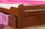 Buche Holzbett 140 x 200 cm Kirsche