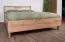 Doppelbett Braianik 06 in Eiche Wotan / Beige, Liegefläche: 160 x 200 cm, inklusive Lattenrost, 92 x 171 x 207 cm, passend für Schlafzimmer, Füße 36 mm dick