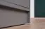 Kleiderschrank mit zwei Spiegel Hannut 36, Farbe: Anthrazit - Abmessungen: 190 x 200 x 56 cm (H x B x T)