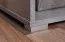 Jugendzimmer - Regal Lede 06, Farbe: Grau / Eiche / Weiß - Abmessungen: 190 x 45 x 40 cm (H x B x T)