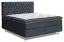 Boxspringbett 200 x 200 cm Grau Abbildung