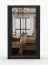 1,2 Meter breiter Schiebetürenschrank / Kleiderschrank mit Spiegel Schwarz | Biokovo 08 | 215 x 120 x 64 cm | 2 Türen | 7 Fächer | Einfarbig