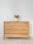 Kommode | Eichenholz geölt | Massivholz | Soft Close System | 4 Schubladen | Farbe: Eiche | 123 x 48 x 90 cm | Seille 01 | gefräste Griffe