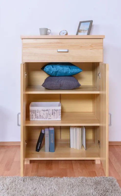 Kommode mit Türen 50 cm Tiefe