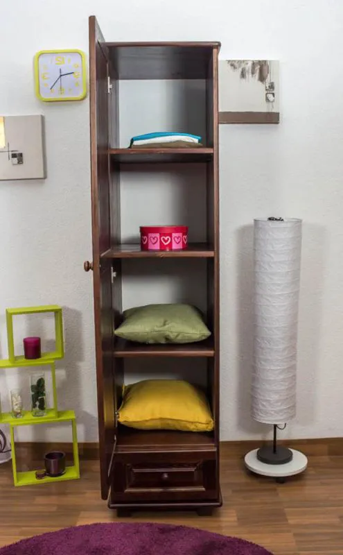 Vorzimmerschrank Landhaus Kiefer, Farbe: Eiche 190x47x60 cm Abbildung