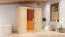 Sauna "Eeli" SET mit Ofen BIO 9 kW - 196 x 118 x 198 cm (B x T x H)