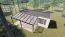 Terrassenüberdachung L 05, Dach: 16 mm Polycarbonat klar, Grundfläche: 24,85 m² - Abmessungen: 350 x 710 cm (B x L)