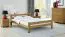 Jugendbett Aixovall 12, Kiefer Vollholz massiv, Farbe: Eiche - Liegefläche: 120 x 200 cm (B x L)