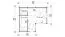 Ferienhaus F37 mit Terrasse & Fußboden | 40,4 m² | 92 mm Blockbohlen | Naturbelassen | Fenster 2-Hand-Dreh-Kippsystematik