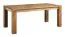 Robustes Esszimmer - Set C Balsa, 3-teilig, gewachst / geölt, Natur Eiche teilmassiv, mit gebürsteter Oberfläche, Saug- und Wischroboter geeignet, zeitloses Design