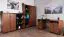 Regal Mojokerto 13, Farbe: Walnuss / Schwarz - Abmessungen: 194 x 60 x 39 cm (H x B x T)