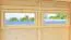 Gartenhaus | Anthrazit | Poolhaus | Schleppdach | Elementbauweise | 4,49 x 2,34 Meter | inkl. Fußboden | Sonnenfreude 01 | Flachdach | Fenster aus Sicherheitsglas