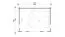 Gartenhaus G291  inkl. Fußboden, 480 x 360 cm, Lichtgrau, 44 mm Blockbohlenhaus, 17,28 m², Satteldach, Premium Isolierverglasung, Fichte/Kiefer