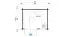 Gartenhaus G222 Schwedenrot inkl. Fußboden - 44 mm Blockbohlenhaus, Grundfläche: 4,61 m², Satteldach