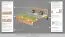 Doppelbett "Easy Premium Line" K8 inkl. 1 Abdeckblende, 200 x 200 cm Buche Vollholz massiv Natur