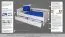 Kinderzimmer-Bett 90 x 200 cm | inkl. Stauraum / 2 Schubladen | Massivholz: Buche | Weiß Lackiert | inkl. Lattenrost Abbildung