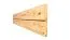 Holz-Gartenhütte 2,91 x 2,02 Meter (inkl. Dach) | Natur | Satteldach Abbildung