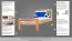 Kinderbett 90 x 200 cm | Massivholz: Buche | Natur Abbildung
