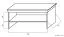 Couchtisch Wewak 10, Farbe: Sonoma Eiche - Abmessungen: 120 x 60 x 55 cm (B x T x H)