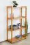 Regal Kiefer massiv Vollholz Erlefarben Junco 56B - 125 x 70 x 30 cm (H x B x T)