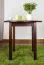 Holztisch 80 x 80 cm massiv Abbildung