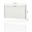 Spiegel Vaitele 18, Farbe: Anthrazit Hochglanz - 65 x 123 x 2 cm (H x B x T)