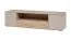 TV-Unterschrank | Push-to-open Funktion | Farbe: Eiche Viking / Kaschmir | 2 Drehtüren | 1 Schublade | Maße: 160 x 45 x 42 cm | für Wohnzimmer