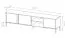 TV-Unterschrank mit genügend Stauraum Zaghouan 09, Farbe: Beige - Abmessungen: 53,5 x 202,9 x 39,5 cm (H x B x T)