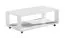 Couchtisch Dakoro 109, Farbe: Weiß Hochglanz - Abmessungen: 40 x 105 x 60 cm (H x B x T)
