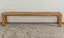 Bank Wooden Nature 133 Eiche massiv - 200 x 33 cm (L x B)