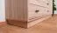 Kommode mit 5 Schubladen Niel 17, Farbe: Eiche / Anthrazit - Abmessungen: 95 x 135 x 40 cm (H x B x T)