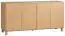 Kommode Averias 04, Farbe: Eiche - Abmessungen: 78 x 160 x 47 cm (H x B x T)