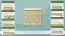 Sideboard mit 3 Schubladen, Farbe: Natur, Breite: 100 cm - Küchenschrank, Anrichte, Sideboard